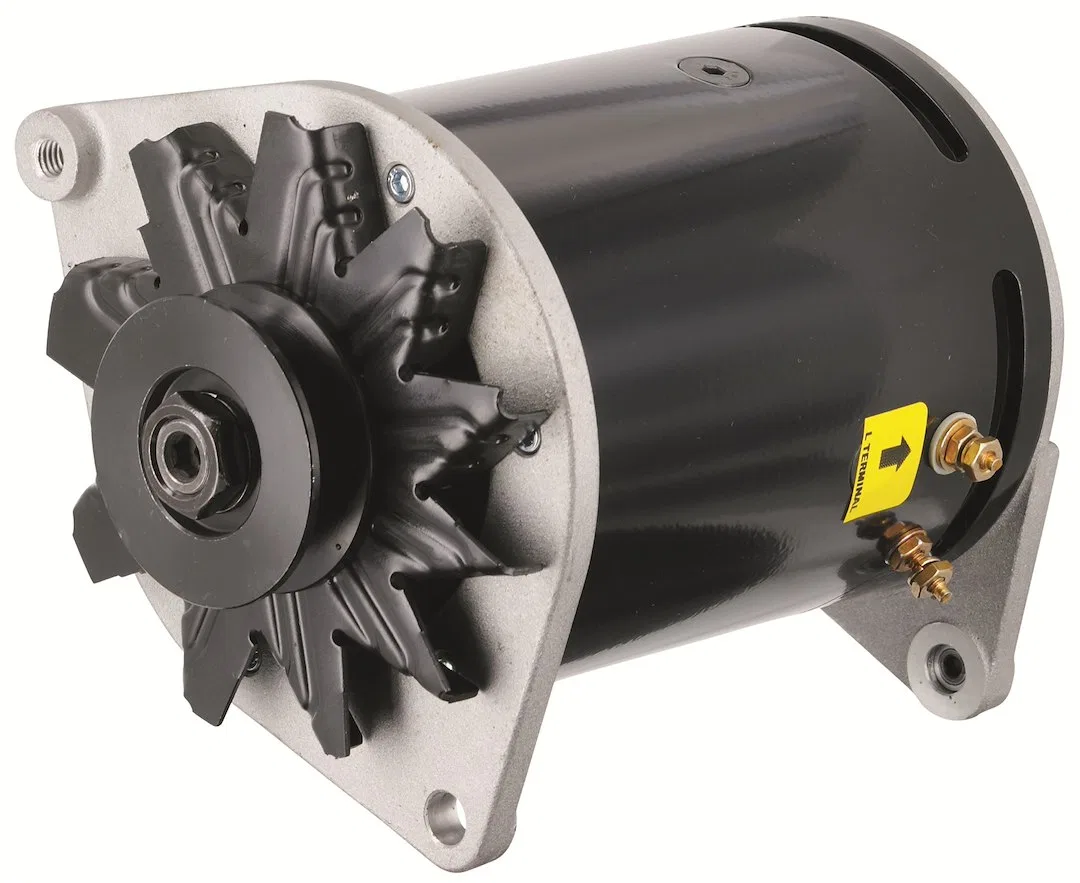 82155-2 – POWERMASTER Alternator/ Generator, Ford T-Bird 1956-1957 75 Amp Alternator Within A Generator Style Casing ...